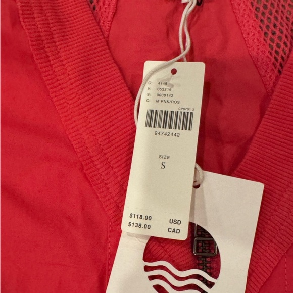 Anthropologie Daily Practice Pink Relaxed Tiered Mini Dress Size Small NWT - Picture 6 of 10